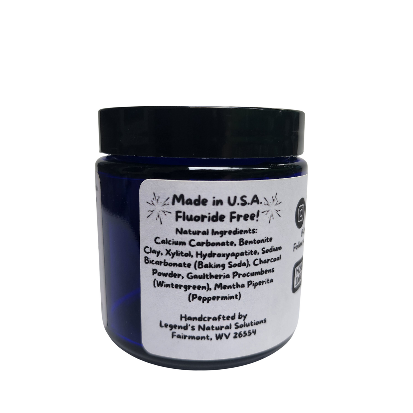 Cool Mint Whitening Mineral Tooth Powder