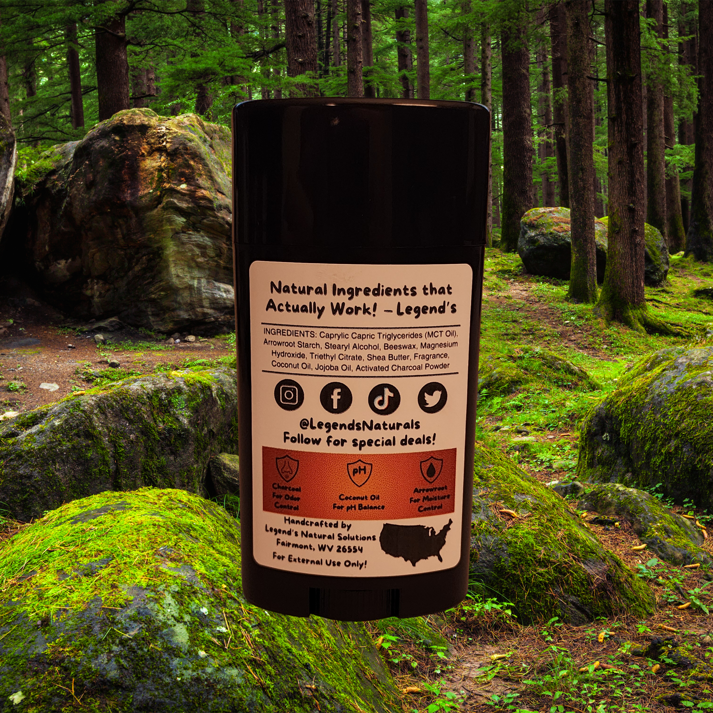 Cedar Moss Natural Deodorant