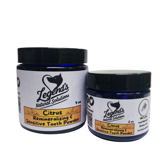 Citrus Sensitive Mineral Tooth Powder