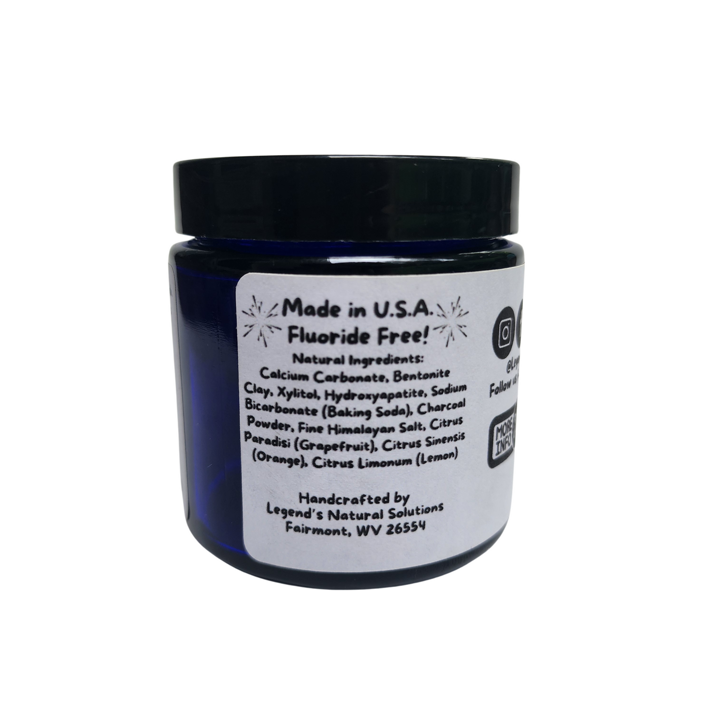 Citrus Sensitive Mineral Tooth Powder