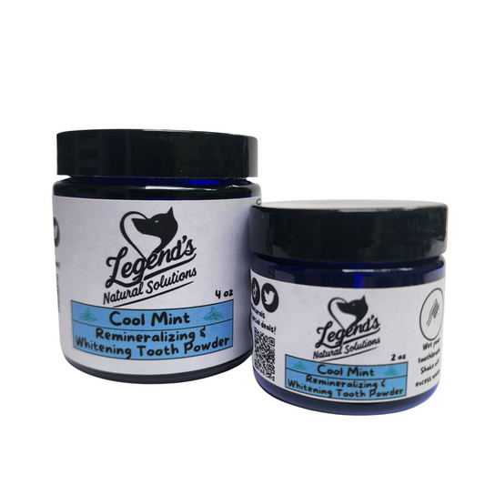 Cool Mint Whitening Mineral Tooth Powder