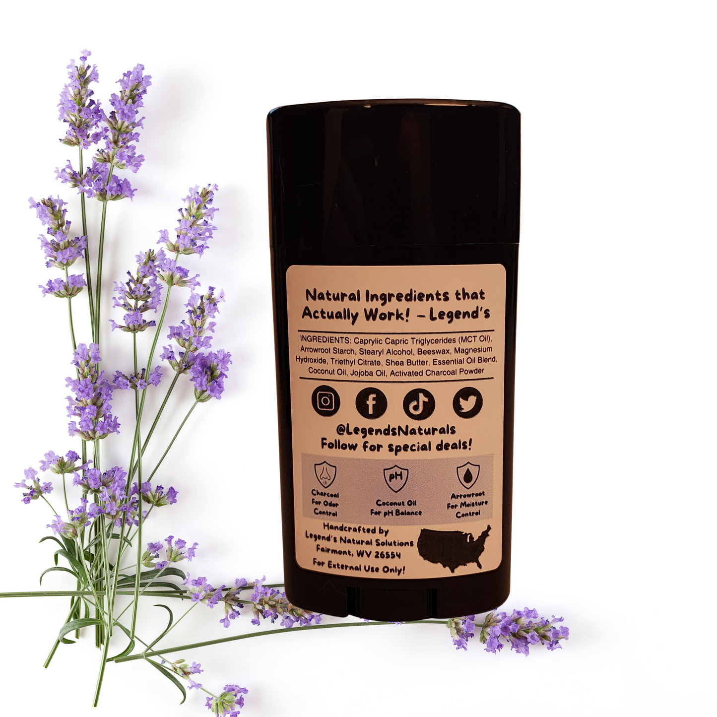 Lavender Mist Natural Deodorant